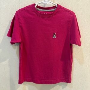 Psycho Bunny Graphic Tee Tshirt Kids Boys Size XS 5-6 Pima Cotton